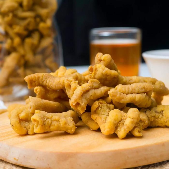 

500gr - SiCudla USUS AYAM CRISPY Pedas Jeruk