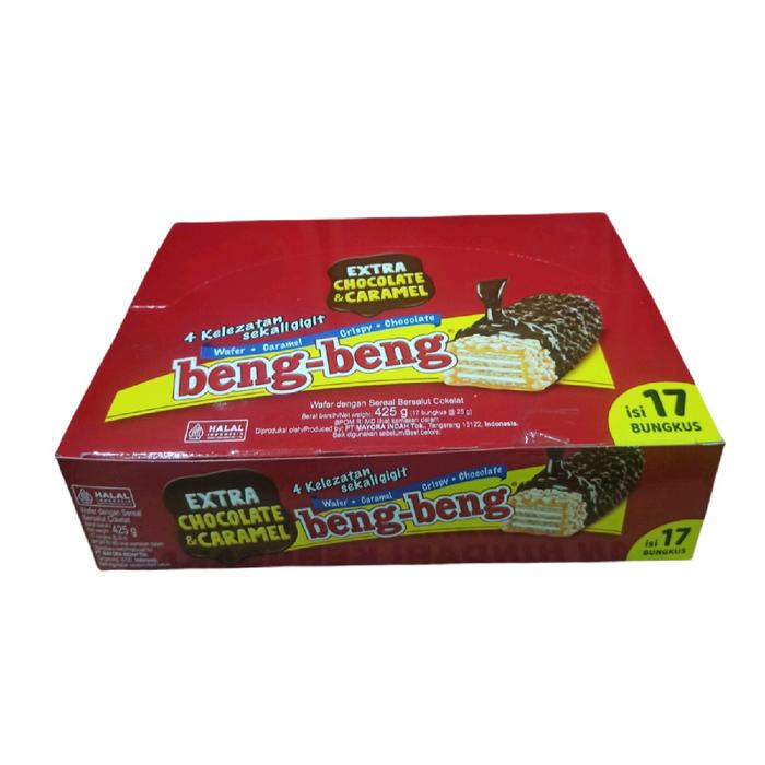 

Beng Beng Wafer Chocolate 1 dus isi 17 pcs