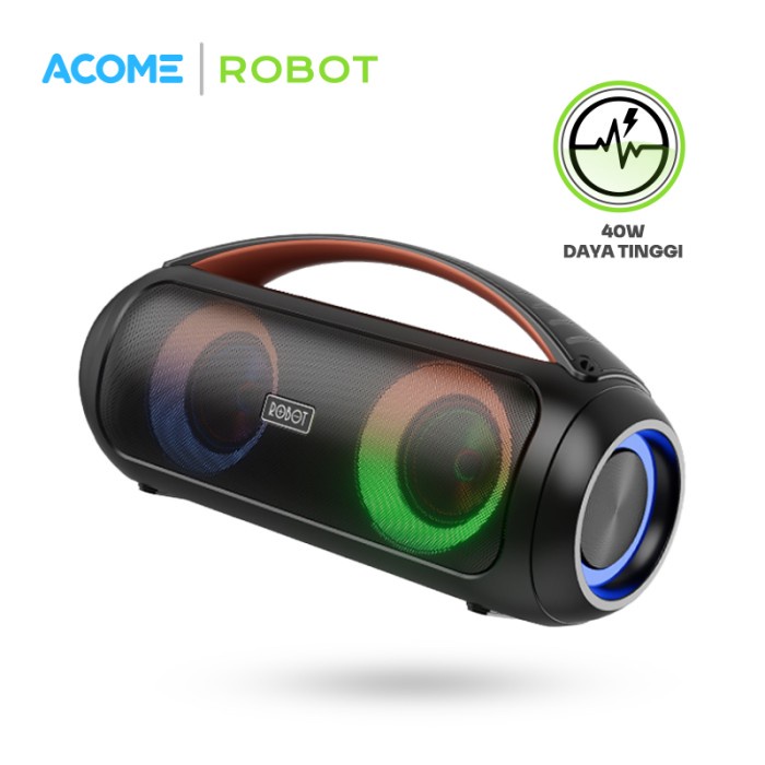 PREMIUM ACOME X ROBOT Karaoke Speaker RB600 With Wireless Microphone 40W IPX5