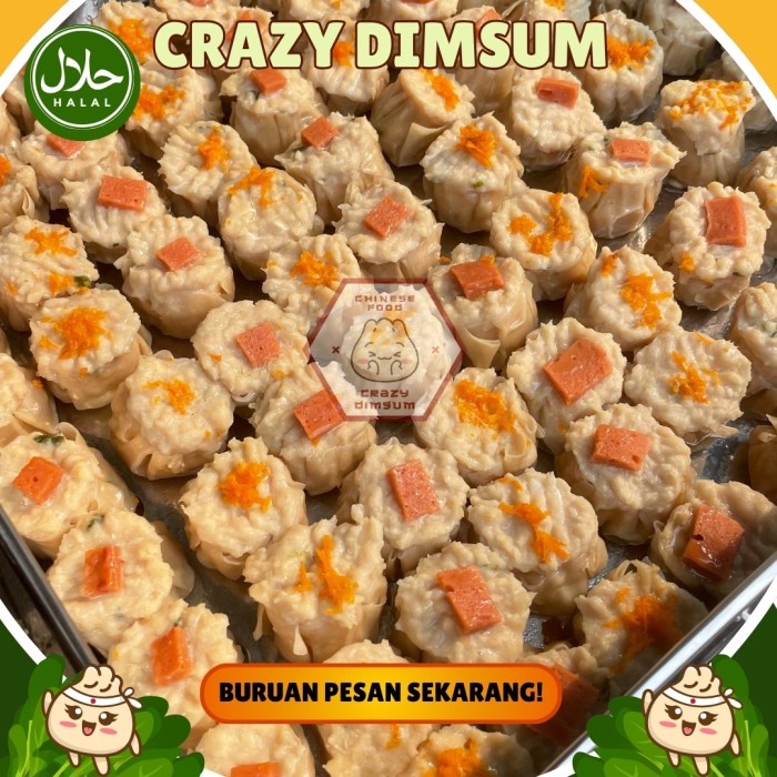 

Promo Terbatas Dimsum Siomay / Somay All Varian Harga Per Biji Super (50 Pcs) Aman