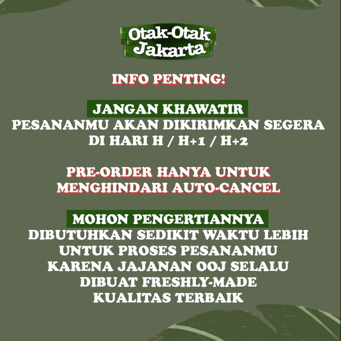 

Sale Terbatas Siomay (Only) By #Otakotakjakarta Aman