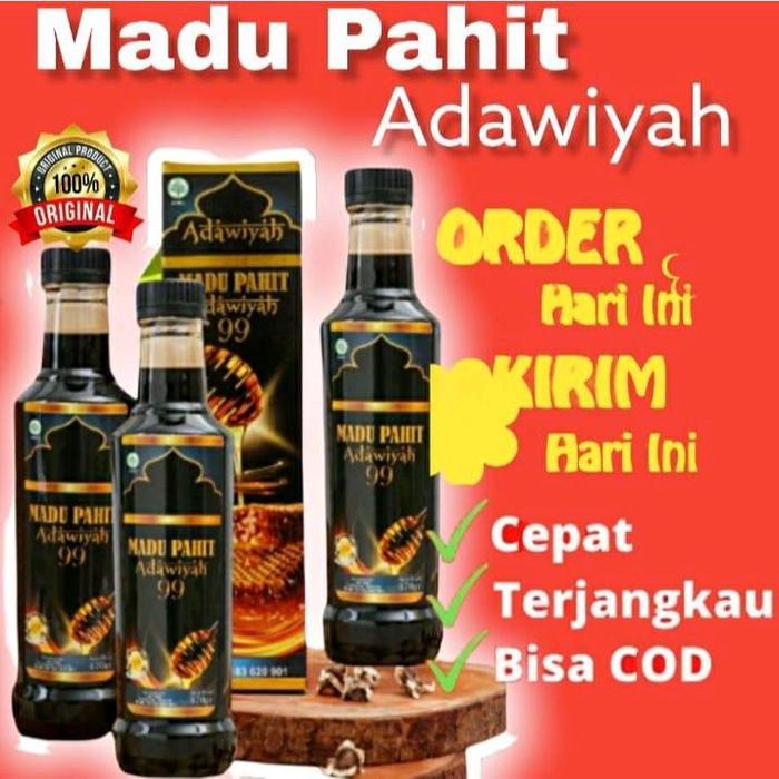 

Sale Terbatas Madu Pahit Adawiyah 99 Original Asli Isi 470 Gram Herbal Madu Hitam Sehat Kan Tubuh