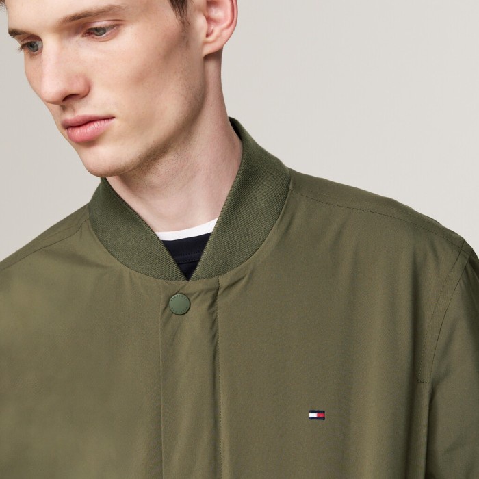 Jacket Pria Bomber - Tommy Hilfiger Lightweight Original Authentic Best Seller