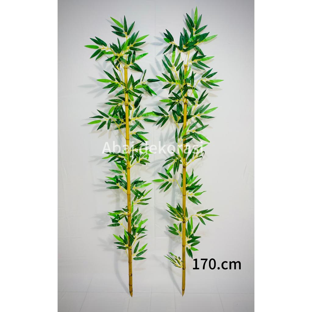 Batang Bambu Artificial Partisi Penyekat Ruangan 170cm/Tanaman bambu cendani Dekorasi Hiasan Rumah