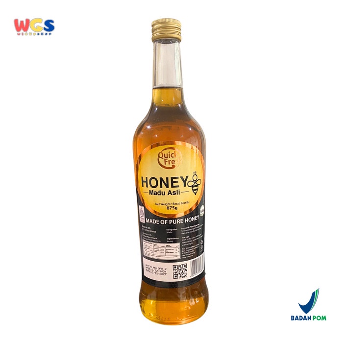 

Promo Terbatas Quick Fresh Honey Madu Asli 875G - Madu Murni Premium Berkualitas Tinggi Aman