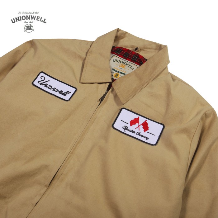 Terlaris Unionwell Jacket Harrington James Dean Cream