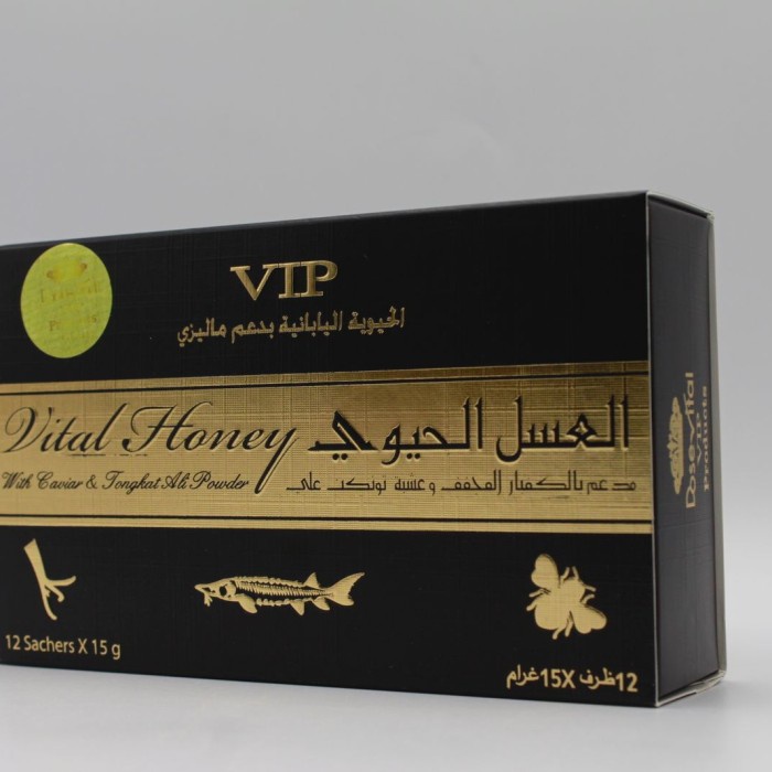 

Sale Terbatas Vital Honey Vip Original 1 Box 12 Sachet Aman