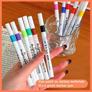 

PRODUK TERBATAS Hightune Acrylic Marker Set Spidol Akrilik DIY Painting Spidol - 12/24/36/48/60/80