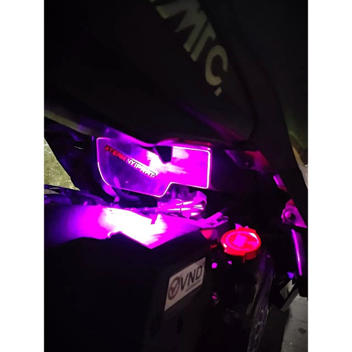 

OBRAL Mudflap Akrilik Cover Penahan Lumpur Vario 125/150 2015-2023 Transparan Bening Riben