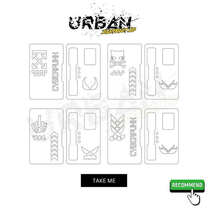 BOOM SALE Backdoor Akrilik CentaB B80 By URBAN DISTRICT ID