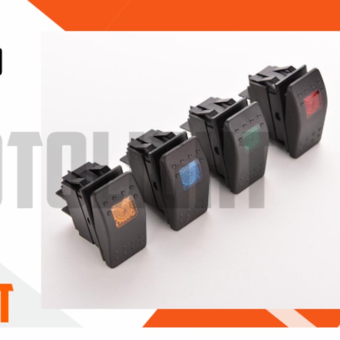 SAKLAR ROCKER ARB ON OFF LAMPU TEMBAK LED BAR SEMUA MOBIL