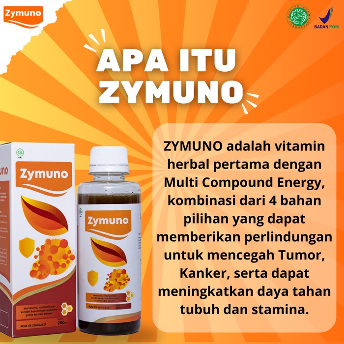 

Promo Terbatas 1 Botol Zymuno - Madu Herbal 100% Asli Atasi & Cegah Kanker Aman