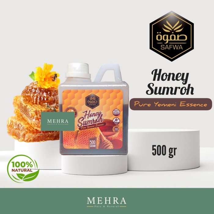 

Promo Terbatas Madu Yaman Sumroh / Yemen Sumrah / Yemeni Honey Safwa 500 Gr Aman