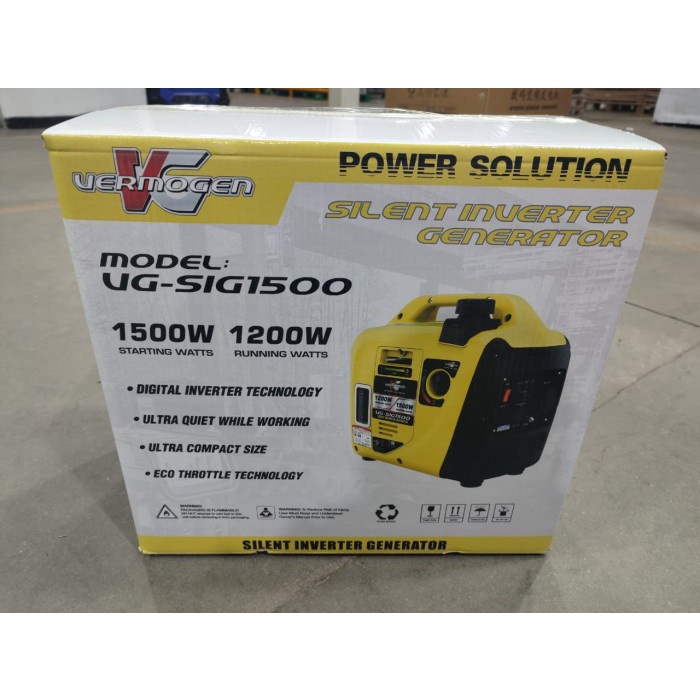 GENSET VERMOGEN 1500WATT Silent Inverter Generator