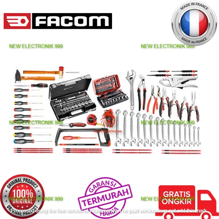FACOM MECHANICAL TOOL SET CM.110A FM0003871