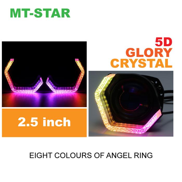 

DISKON MT-STAR Shroud crystal Vietnam Style 5D Crystal Akrilik 2.5inch 1set/2pcs
