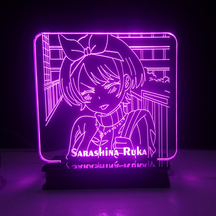 

TERBARU lampu tidur akrilik kado unik custom