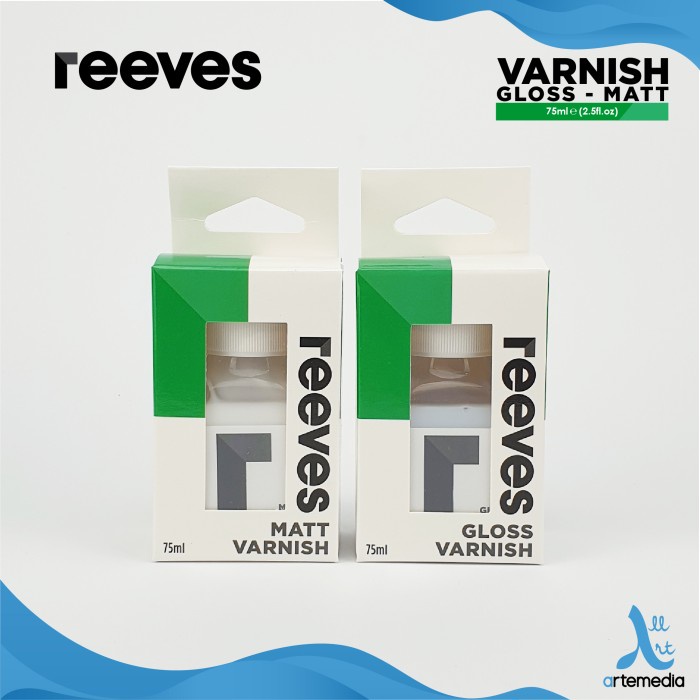 

TERBARU Reeves Acrylic Varnish 75ml Pernis Cat Akrilik