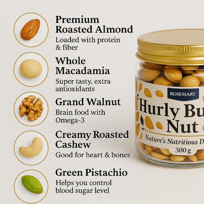 

JTTOP" MIX NUT - HURLY BURLY NUT