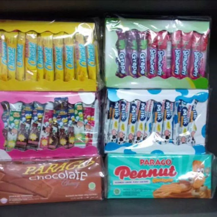 

JTTOP" PARAGO CHEWY CANDY BOX PARAGO