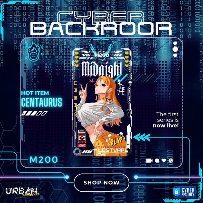 

BOOM SALE URP Backdoor Akrilik Centaurus M200 Cyber Style 3 By URBAN DISTRICT
