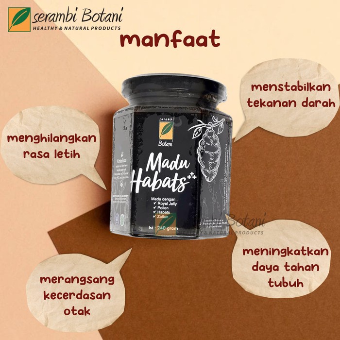 

Sale Terbatas Madu Habatusauda Asli Murni 240Gr Serambi Botani Aman
