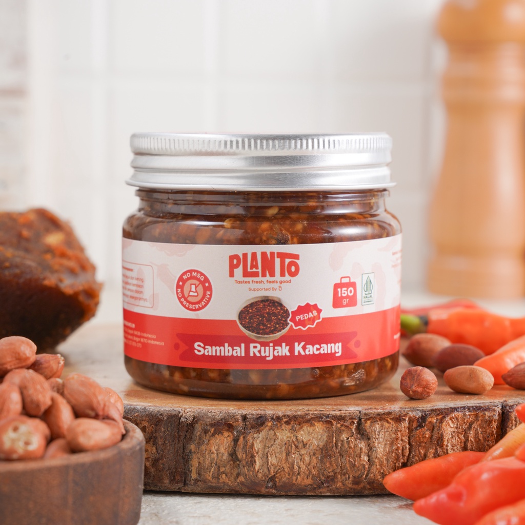 

Planto Sambal Rujak Kacang Pedas 150 gram