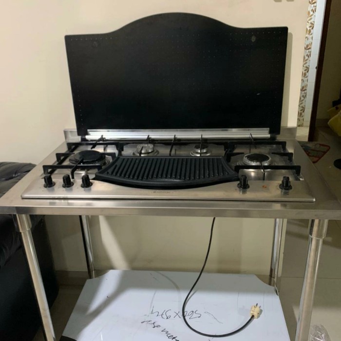 kompor gas 4 burner ariston