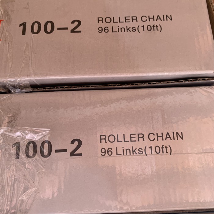 Murah Rantai Rs 100-2, Rantai Rs 100 Double, Roller Chain Rs 100-2