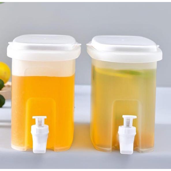 Dispenser Kulkas Mini 3,5 Liter Tempat Air Kran 3.5 L Plastik *