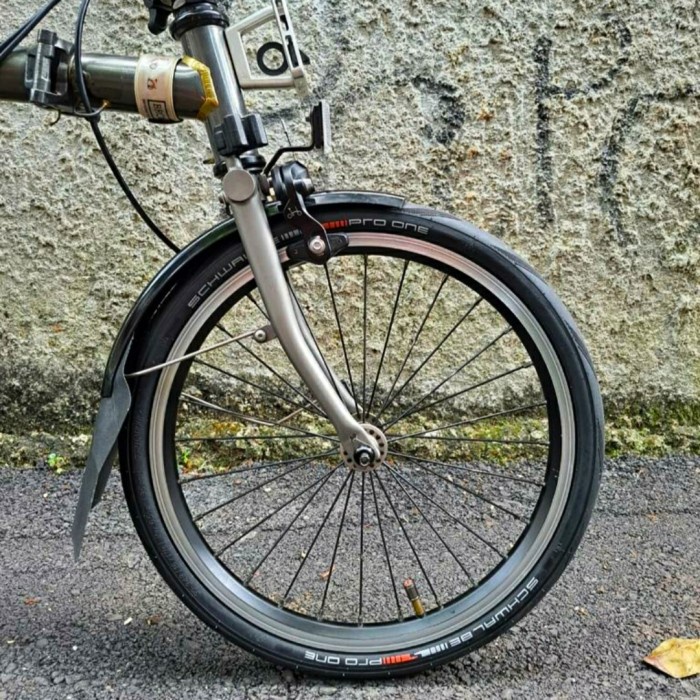 Ban Schwalbe Pro One Black Limited Edition 16 349 16+ Not Tanwall One #Gratisongkir