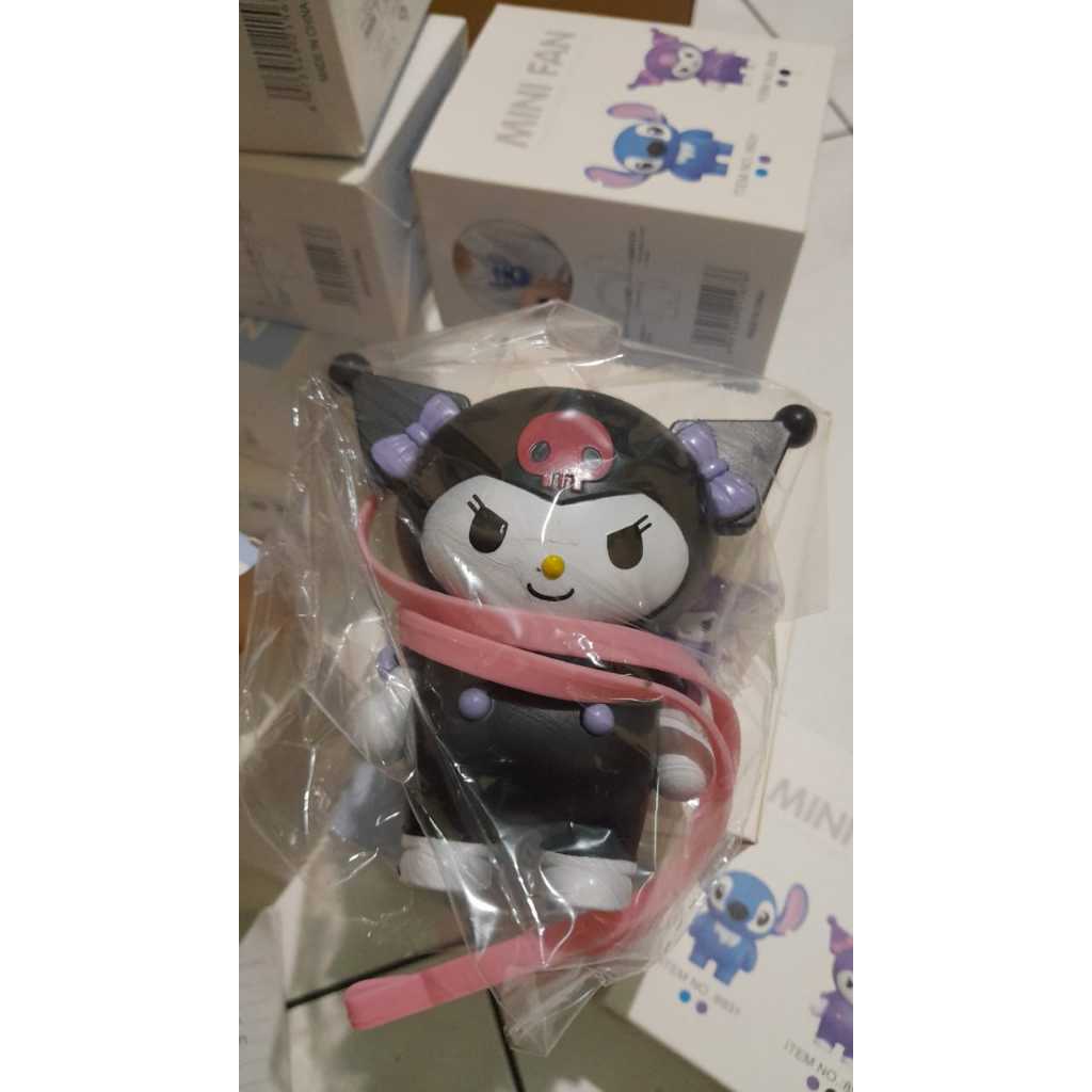 

kipas leher fan kuromi mini van rizqi satuan