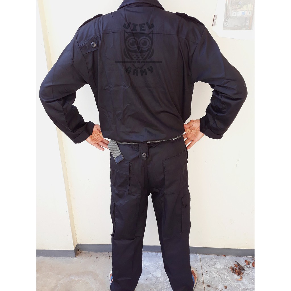 Sale Seragam Pdl Brimob Hitam - Seragam Pdl Hitam Satpam Security