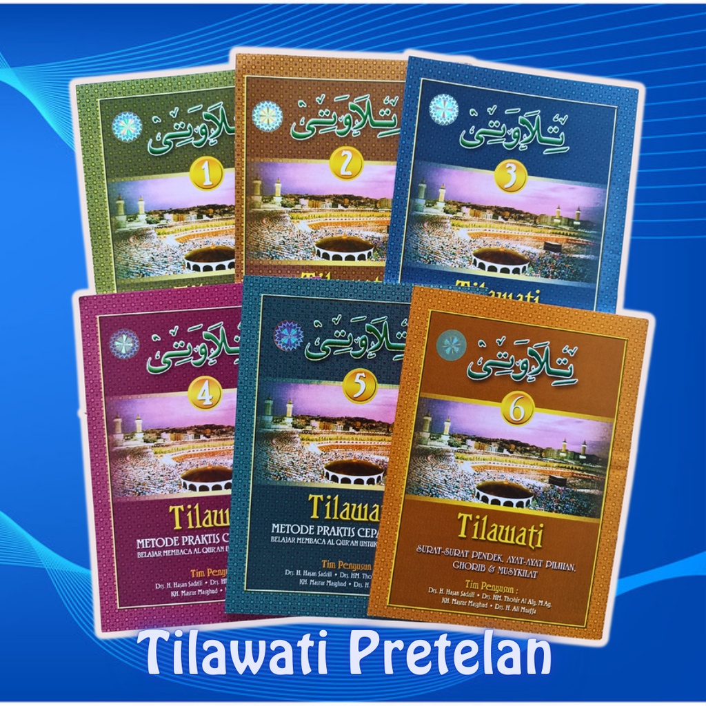 Buku Tilawati Pretelan Jilid 1-6