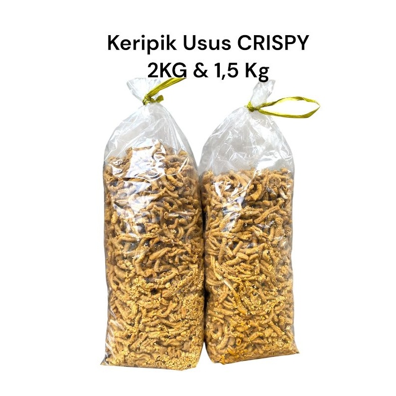 

Kripik Usus Crispy Juragan 1 Bal 2 kg & 1,5 Kg WE!