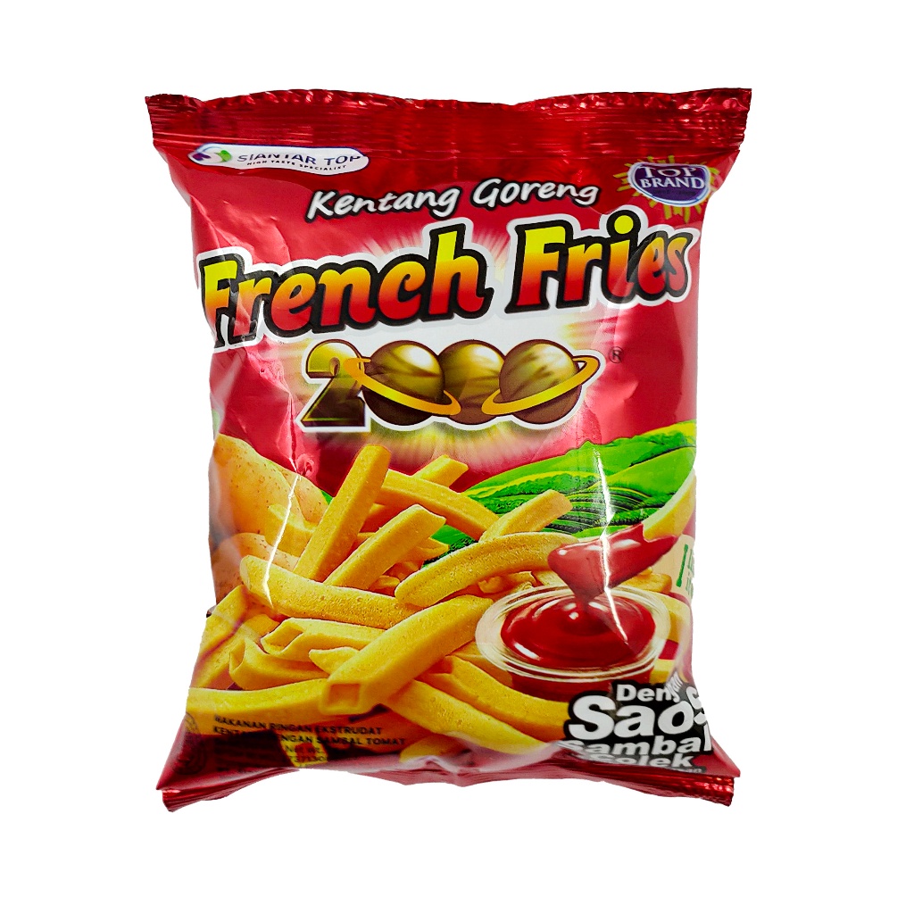 

Mister kentang goreng ala french fries ecer 2000 cemilan enak dan murah ( 10pcs ) lengkap dengan