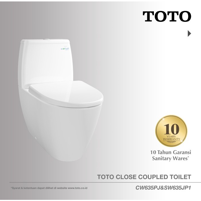 PROMO TOTO Closet CW635PJ/635JP1 (Strap) Closet Duduk - Kloset Duduk