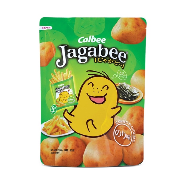 

Calbee Jagabee Potato Stick Pouch (Seaweed) WE!