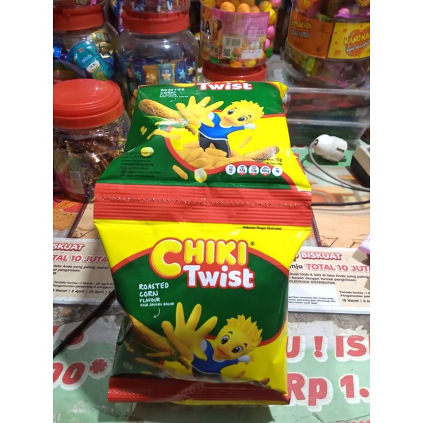 

Ciki Twist Jagung Bakar per Renceng 10 bks WE!