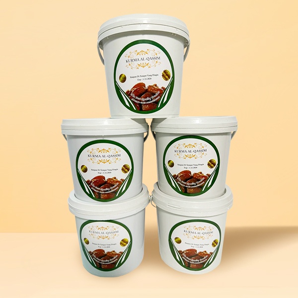 

Beli 2 Lebih Hemat ya Kurma AlQaseem Kemasan Ember 500g WE!