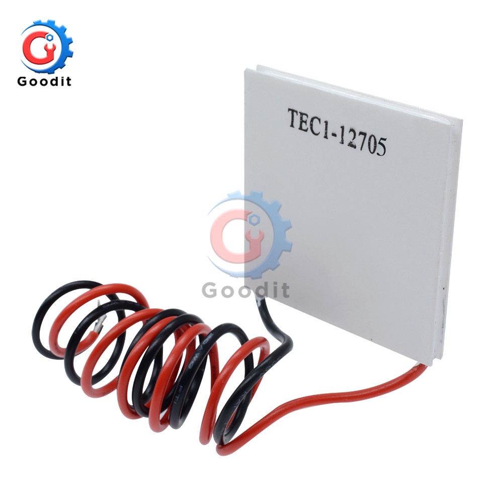 TEC1-12705 Thermoelectric Cooler Peltier DC 15.4V Power 42.5W 65 Celsius TEC1 12705 Heatsink Cells P