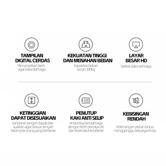 rumah Mini stepper exercise/alat olahraga di rumah/Alat Fitness Olahraga/Air Climber Steper/Alat