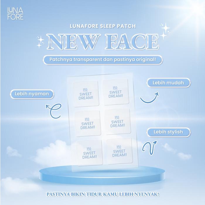 Sleep Patch - Lunafore - Stickers 6 patch - Bantu Tidur
