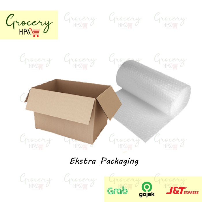 

EXTRA PACKAGING - BUBBLE - KARDUS