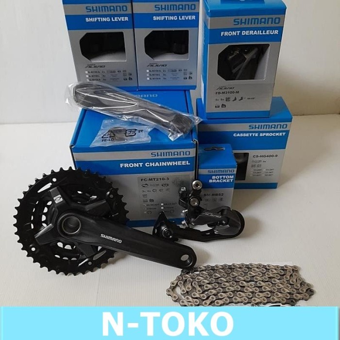 groupset shimano alivio tanpa rem Sepeda Sparepart Termurah *