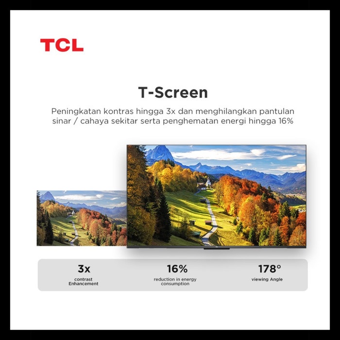 JTTOP" TCL 43A8 SMART TV ANDROID 4K UHD 43 INCH