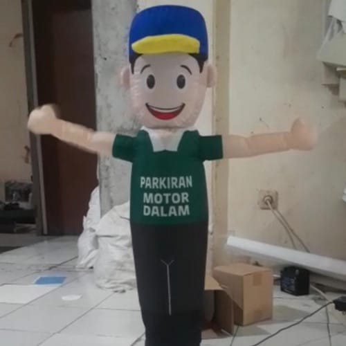 TERLARIS BALON DANCER MINI 8 INCH BALON BONEKA ANGIN KECIL 80 CM - 1 Meter