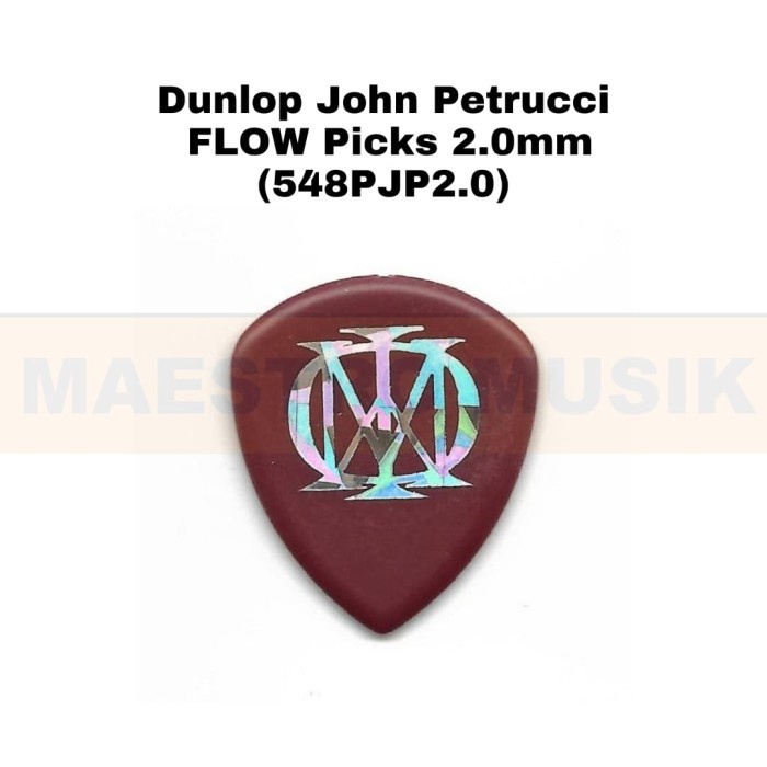 JIM DUNLOP 548PJP 2.0MM - PICK GUITAR JOHN PETRUCCI FLOW