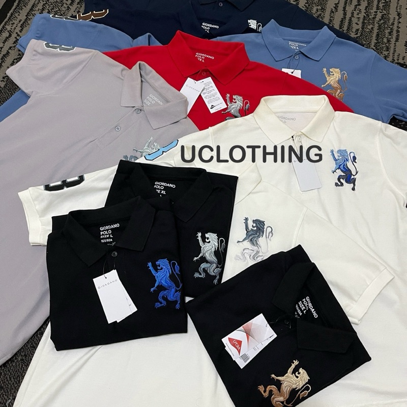 PROMO / Kaos Polo Premium / Polo Shirt Bordir SINGA Premium / Kaos Kerah SINGA Pria