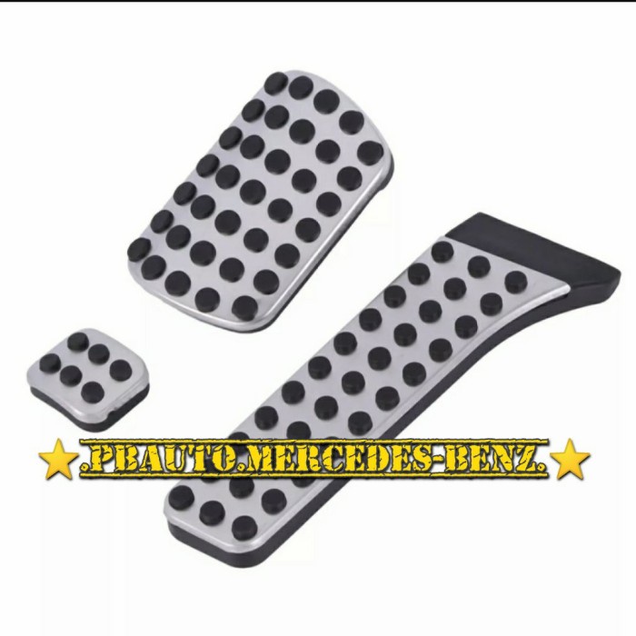 Ready Cover Pedal w204 w212 w221 Mercedes Benz / Aksesoris Mercy
